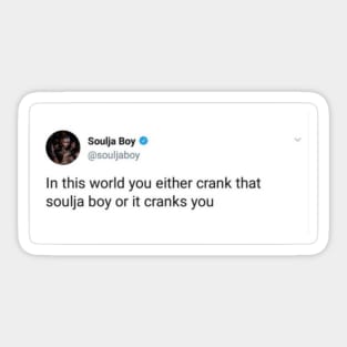 Soulja Boy Sticker